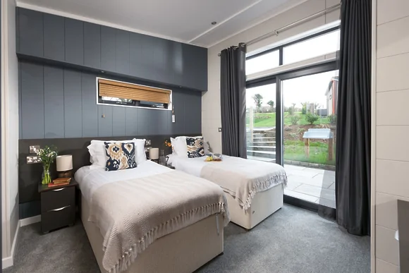 Hawthorne Lodge at 15 Roadford Lake Lodges