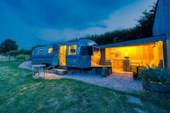 Airstream at Devon Heaven Hideaways