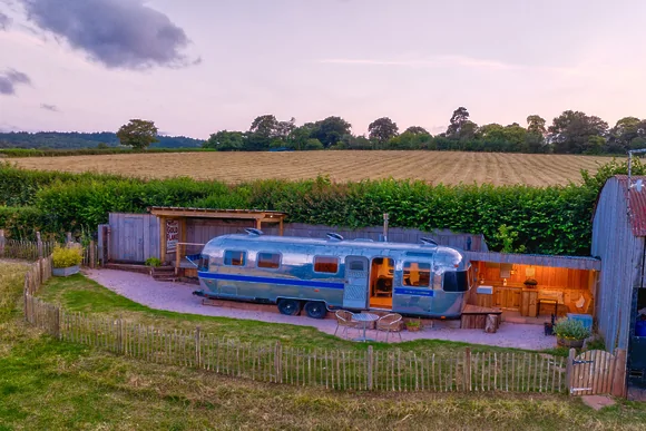 Airstream at Devon Heaven Hideaways