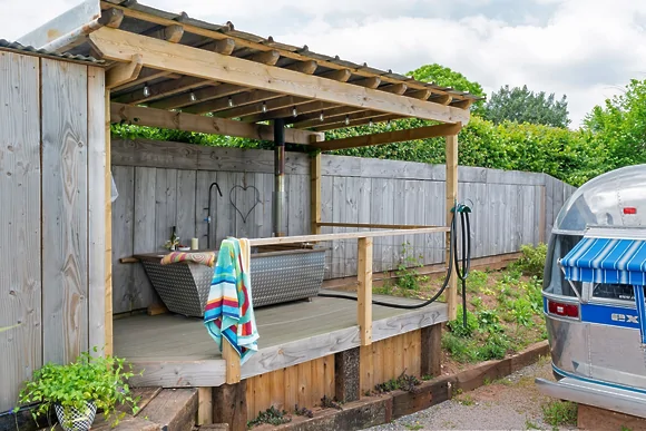 Airstream at Devon Heaven Hideaways