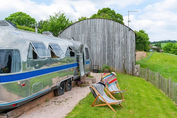 Airstream at Devon Heaven Hideaways