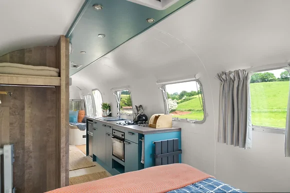 Airstream at Devon Heaven Hideaways