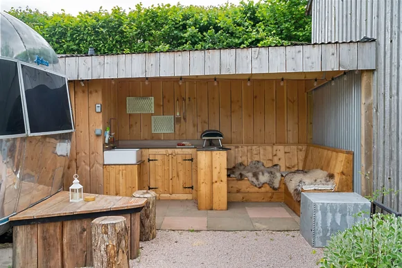 Airstream at Devon Heaven Hideaways