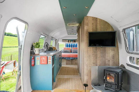 Airstream at Devon Heaven Hideaways