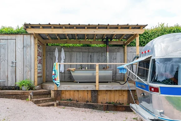 Airstream at Devon Heaven Hideaways