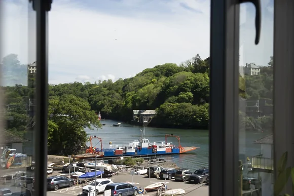 Landing View Fowey Penthouse