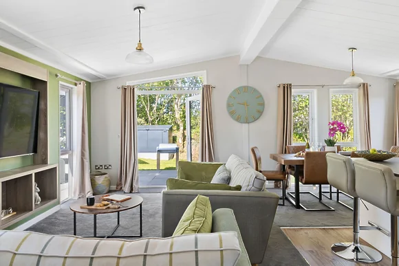 Bramble Lodge at 12 Roadford Lake Lodges