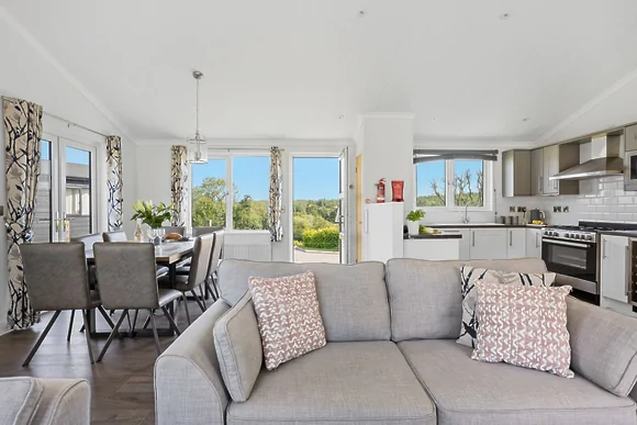 Violet Lodge at 11 Roadford Lake Lodges