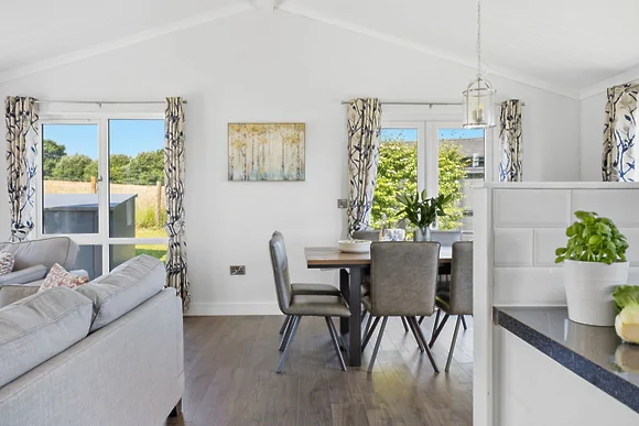 Violet Lodge at 11 Roadford Lake Lodges