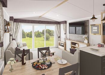 Platinum 3 Bed Spa - Aber Bay Holiday Park, Clarach