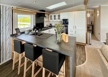 Platinum Lodge Bay View , Platinum Lodge - Aber Bay Holiday Park, Clarach