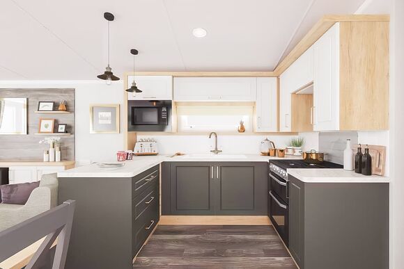 Gold 2 Bed (Pet) - Aber Bay Holiday Park, Clarach