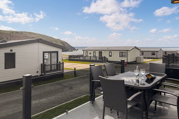 Platinum 3 Bed Spa (Pet) - Aber Bay Holiday Park, Clarach