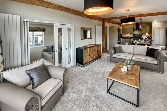 Platinum Lodge Bay View Spa (Pet) - Aber Bay Holiday Park, Clarach