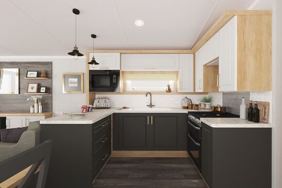 Platinum 3 Bed Spa - Aber Bay Holiday Park, Clarach