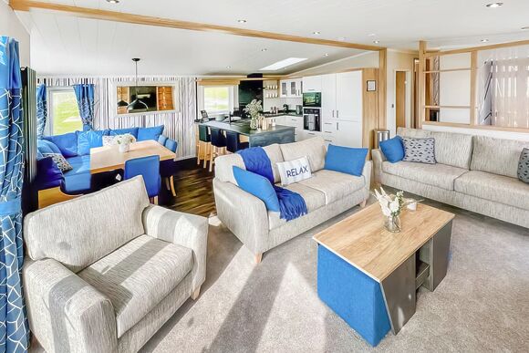 Platinum Lodge Bay View  - Aber Bay Holiday Park, Clarach