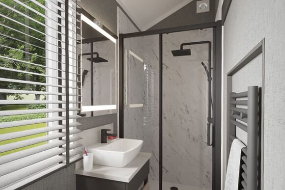 Luxury Pod 2 Bed Spa - Aber Bay Holiday Park, Clarach