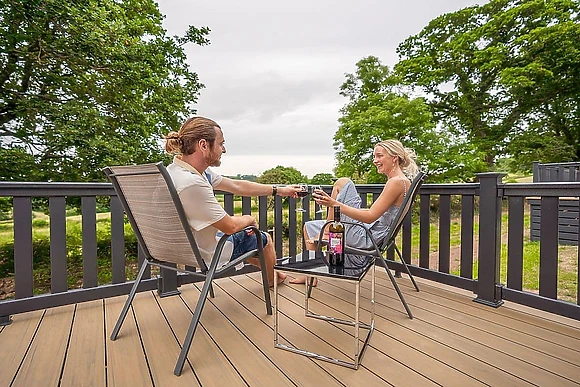 Typical decked area 