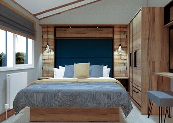 Exclusive Woodland Waterside 10 Berth Lodge Pet - Appletree Holiday Park, Hubbert&rsquo;s Bridge, near Boston