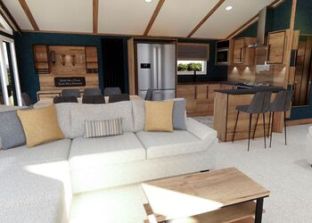 Exclusive Woodland Waterside 10 Berth Lodge Pet - Appletree Holiday Park, Hubbert&rsquo;s Bridge, near Boston