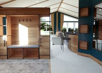 Exclusive Woodland Waterside 10 Berth Lodge Pet - Appletree Holiday Park, Hubbert&rsquo;s Bridge, near Boston