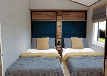 Exclusive Woodland Waterside 10 Berth Lodge Pet - Appletree Holiday Park, Hubbert&rsquo;s Bridge, near Boston