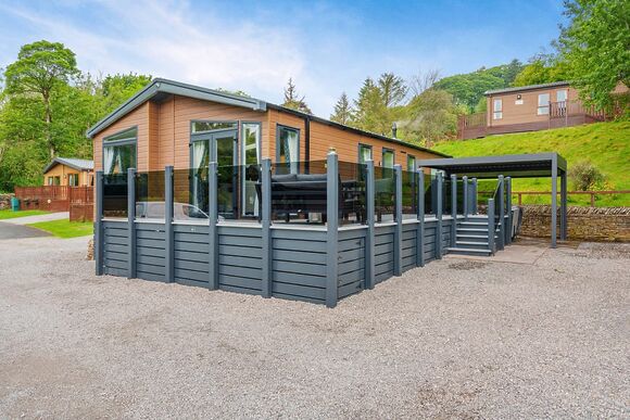 Chestnut Lodge &ndash; 2 Bed Hot Tub - Augill Beck Holiday Park, Kirkby Stephen