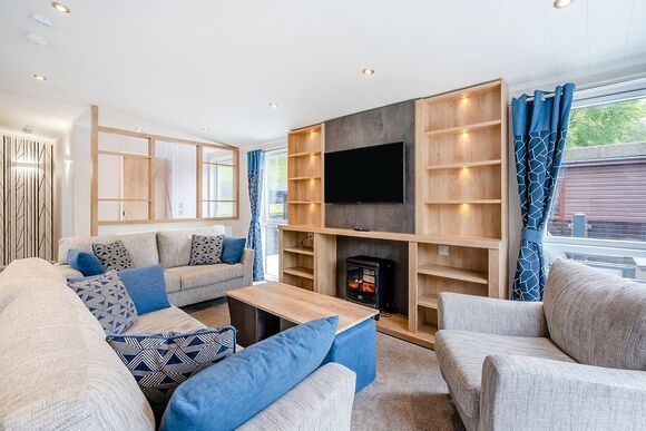 Chestnut Lodge &ndash; 2 Bed Hot Tub - Augill Beck Holiday Park, Kirkby Stephen