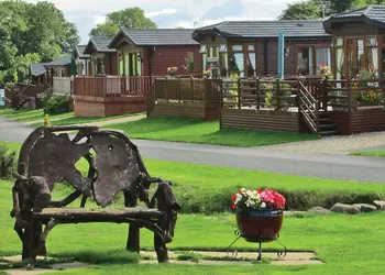The park setting
