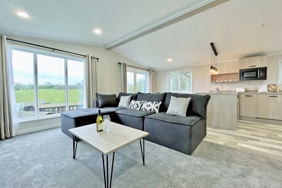 Superior Lodge 2 Bed - Badgers Retreat Holiday Park, Tunstall, Richmond