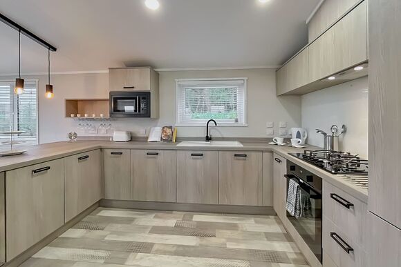 Superior Lodge 2 Bed - Badgers Retreat Holiday Park, Tunstall, Richmond