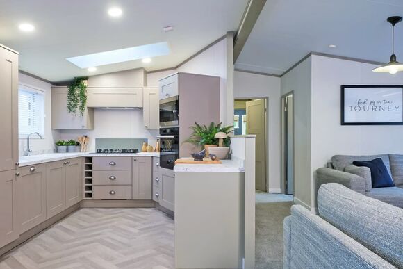 Superior Lodge 2 Bed - Badgers Retreat Holiday Park, Tunstall, Richmond