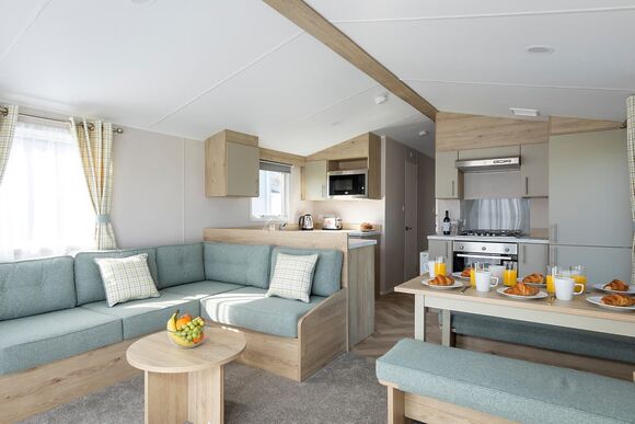 Gold  3 Caravan with Decking (Pet) - Brynteg Country and Leisure Retreat, Llanrug