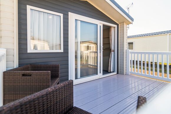 Gold 2 Caravan with Decking - Bowland Fell Park, Tosside, Nr Skipton