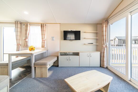 Gold 2 Caravan with Decking - Bowland Fell Park, Tosside, Nr Skipton