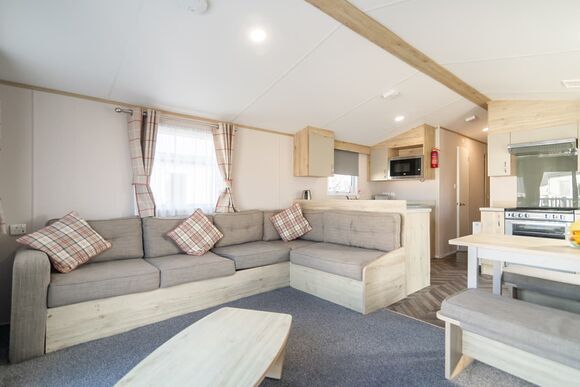 Gold 2 Caravan with Decking - Bowland Fell Park, Tosside, Nr Skipton