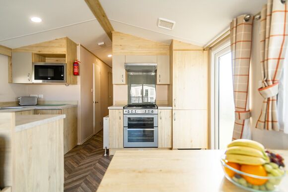 Gold 2 Caravan with Decking - Bowland Fell Park, Tosside, Nr Skipton