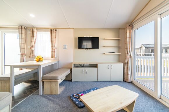 Gold 2 Pet Friendly Caravan with Decking - Bowland Fell Park, Tosside, Nr Skipton