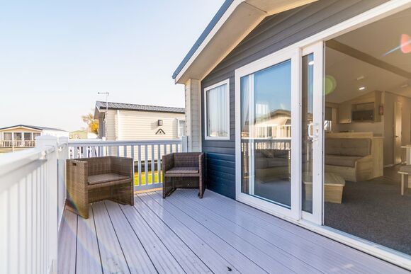 Gold 2 Pet Friendly Caravan with Decking - Bowland Fell Park, Tosside, Nr Skipton