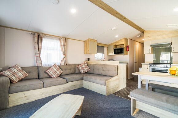 Gold 2 Pet Friendly Caravan with Decking - Bowland Fell Park, Tosside, Nr Skipton