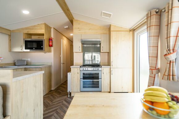 Gold 2 Pet Friendly Caravan with Decking - Bowland Fell Park, Tosside, Nr Skipton