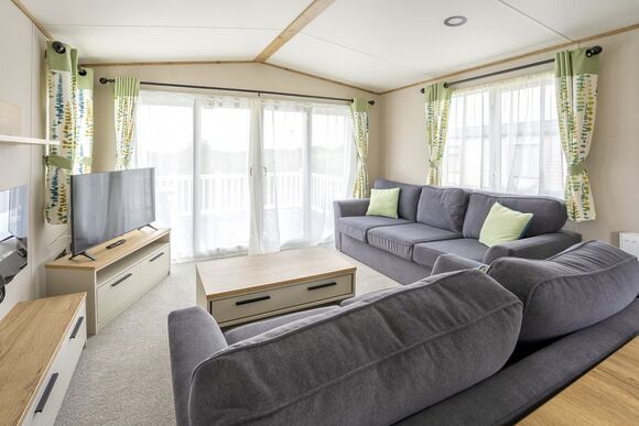 Gold  3 Caravan with Decking - Bowland Fell Park, Tosside, Nr Skipton