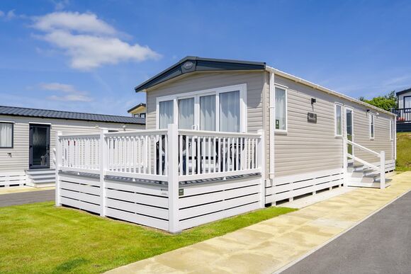 Gold  3 Caravan with Decking - Bowland Fell Park, Tosside, Nr Skipton