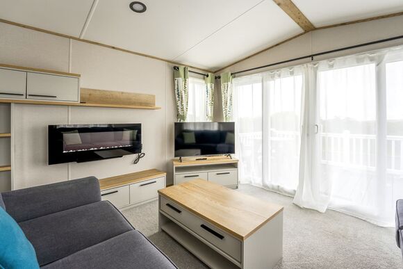 Gold  3 Caravan with Decking - Bowland Fell Park, Tosside, Nr Skipton