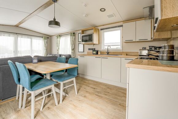 Gold  3 Caravan with Decking - Bowland Fell Park, Tosside, Nr Skipton