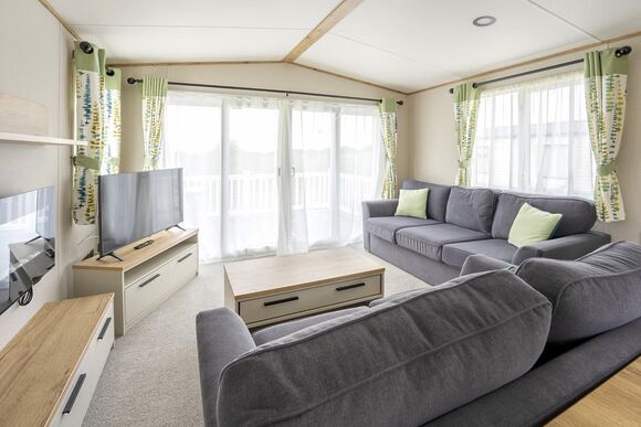Gold  3 Caravan with Decking Pet Friendly - Bowland Fell Park, Tosside, Nr Skipton