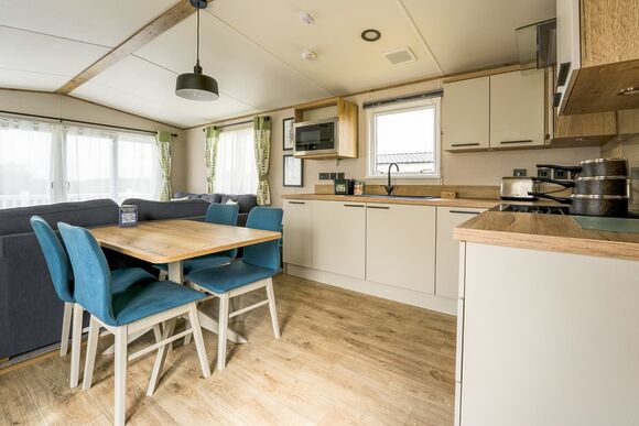 Gold  3 Caravan with Decking Pet Friendly - Bowland Fell Park, Tosside, Nr Skipton