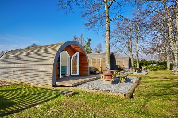 Superior Glamping Pod (electric HT) - Braidhaugh Park, Crieff