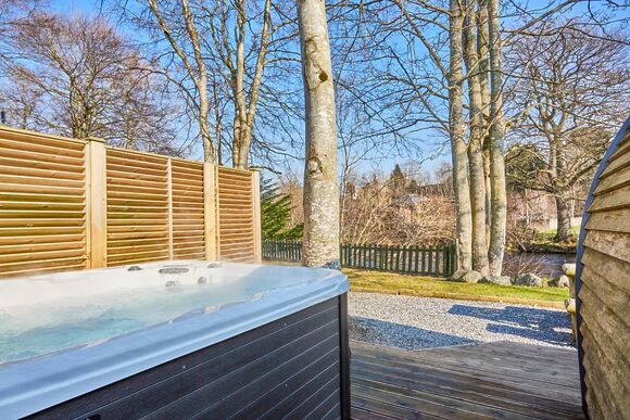 Superior Glamping Pod (electric HT) - Braidhaugh Park, Crieff