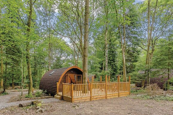 Comfort Plus Pod Hot Tub 2 - Brokerswood Holiday Park, Westbury, nr Longleat